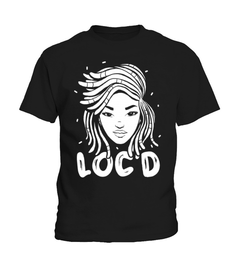 Its the Locs For Me - Afro Hair Black American Kids T-Shirt