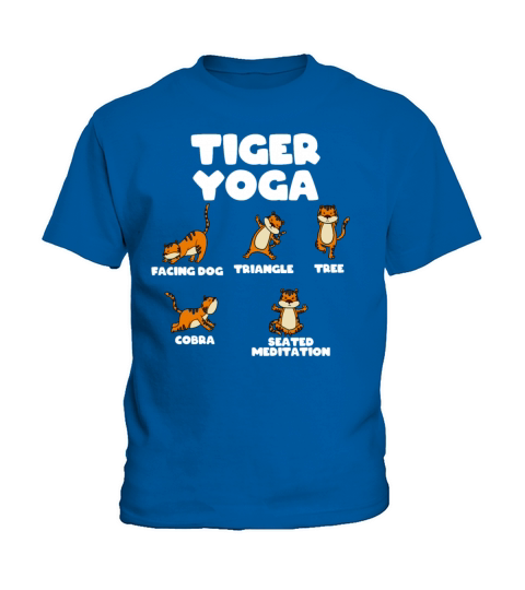 Tiger Yoga Kids T-Shirt