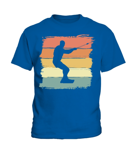 Wakeboard vintage retro wakeboard legend Kids T-Shirt