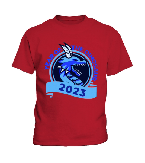 Year Of The Dinosaur 2023 Kids T-Shirt