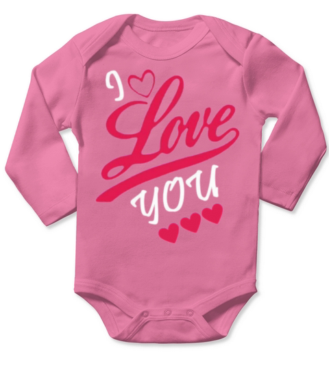 Happy valentine Day 2021484 Long Sleeve Baby One-Piece