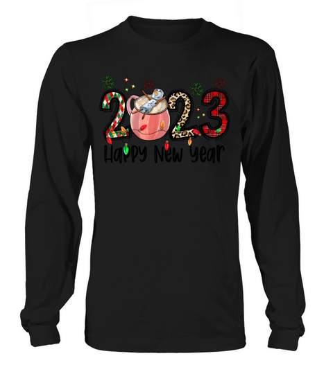 2023 Happy New Year Long sleeved Unisex