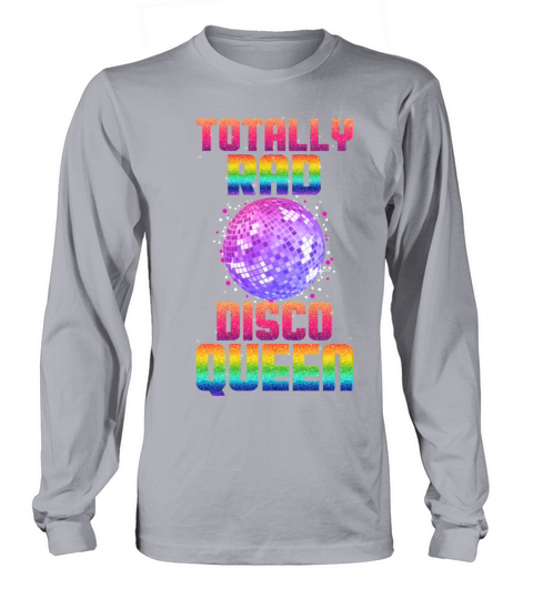 Funny Retro Groovy Club Vintage Disco Ball Party Long sleeved Unisex