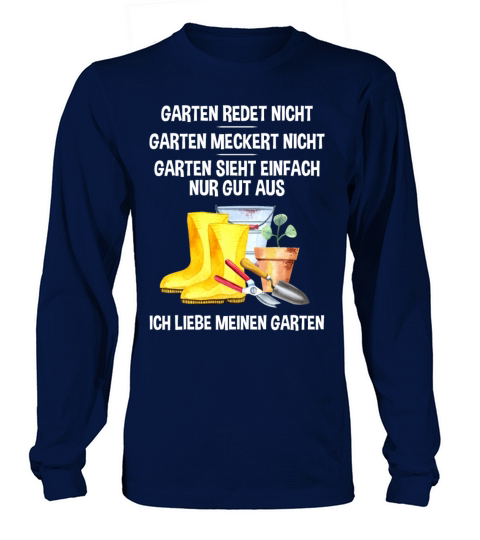 Garden Funny Quote Hobby Gardener Gift Idea Long sleeved Unisex