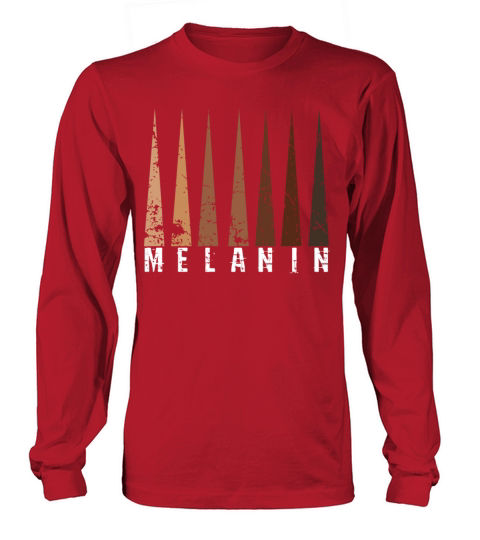 Melanin Colors Pride Black History Month Long sleeved Unisex