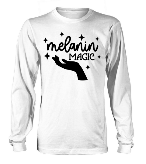 melanin magic Long sleeved Unisex