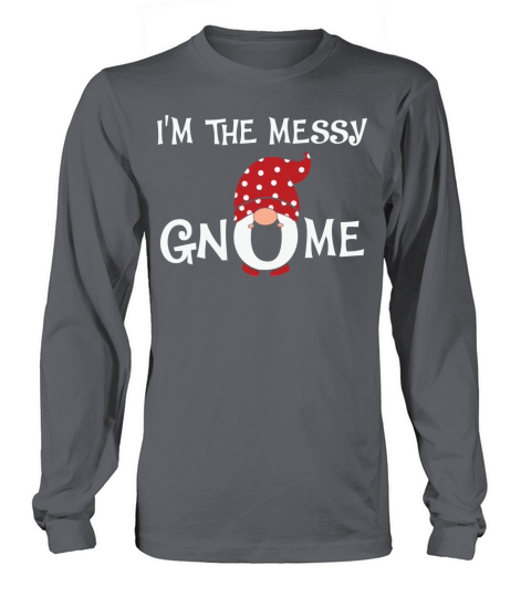 Messy Gnome Christmas Matching Family Long sleeved Unisex