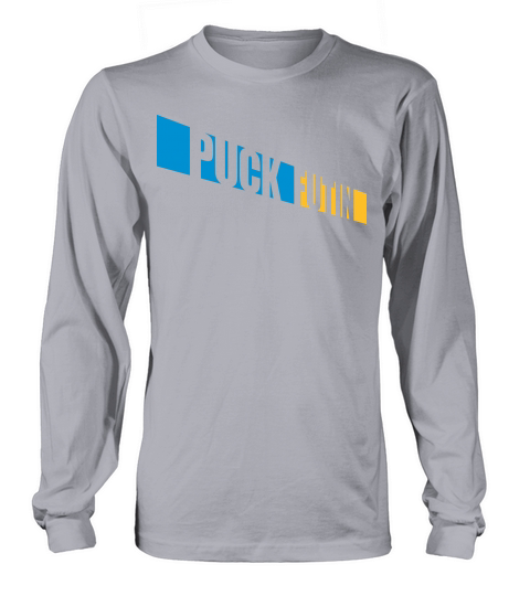 puck futin logo design Long sleeved Unisex