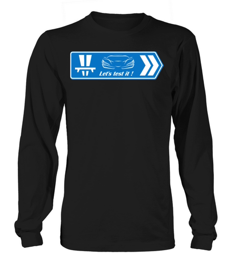 Sportscar lets test it Long sleeved Unisex