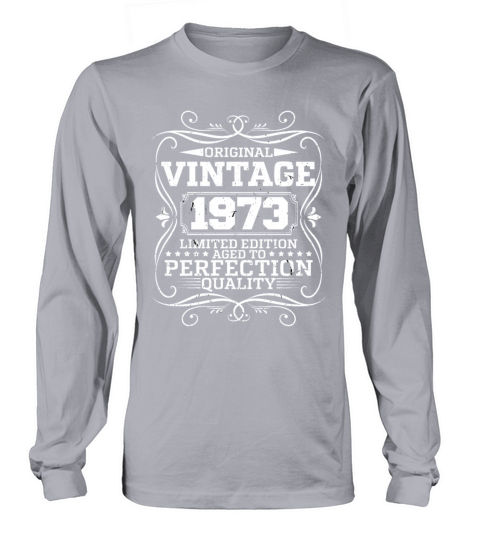 Vintage 1973 Original Limited Edition Long sleeved Unisex
