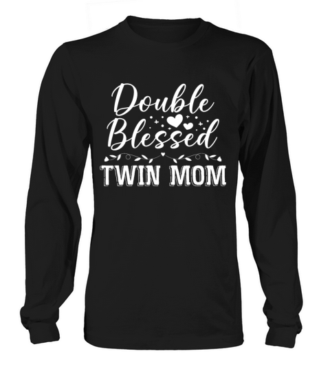 Womens Twin Mama Twin Mom to Be Pregnancy Long sleeved Unisex