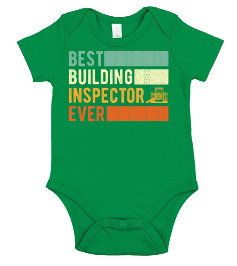 Best Building Inspector Ever Short Sleeve Baby One-Piece