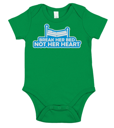 break her bed quote Short Sleeve Baby One-Piece