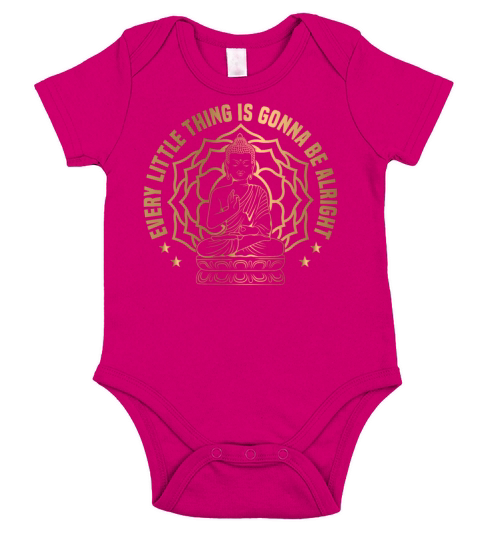 Buddhism Positive Quote For Buddhist Enthusiast Short Sleeve Baby One-Piece