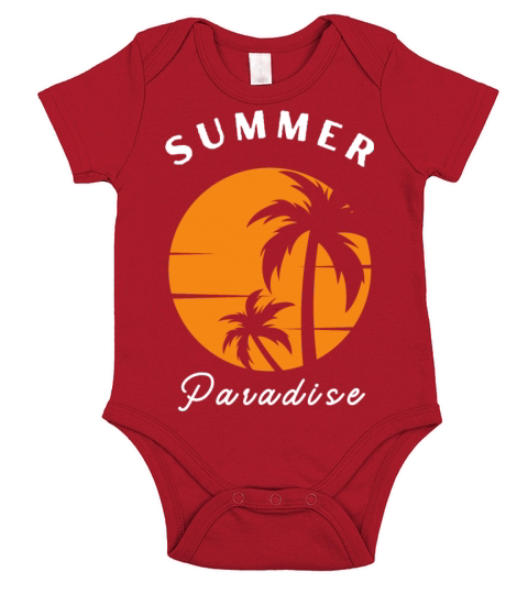 Illustrative Design for T-shirt Short Sleeve Baby One-Piece