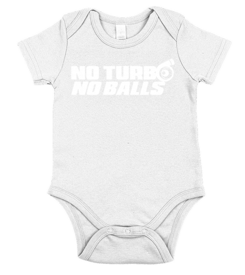 No Turbo No Balls 2 Short Sleeve Baby One-Piece