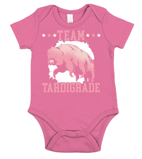 Team Tardigrade Water Bear Biology Microbiology Short Sleeve Baby One-Piece