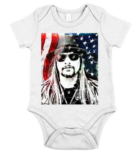 Vintage Kid Rock Short Sleeve Baby One-Piece