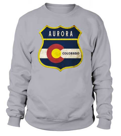 Aurora Colorado coat of arms design Sweatshirt Unisex