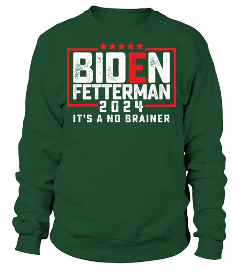 Biden Fetterman 2024 Vintage Sweatshirt Unisex