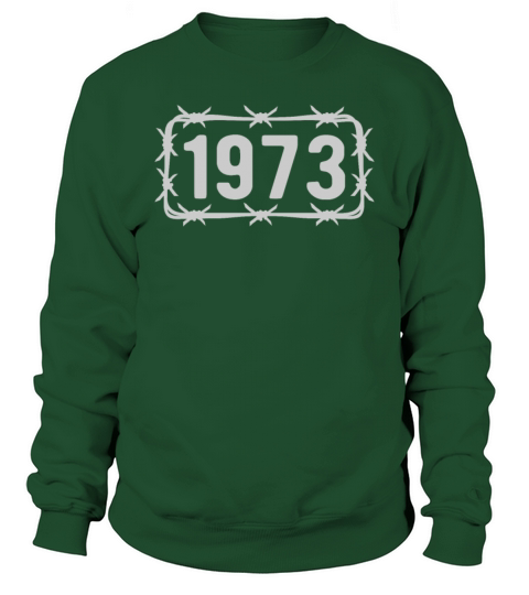 Birthday Vintage 1973 Barbed Wire Sweatshirt Unisex
