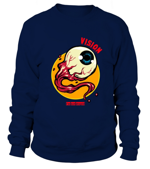 Eyeballs cartoon animations fashion trendy Sweatshirt Unisex