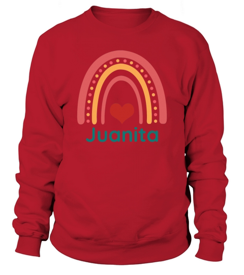Juanita Vintage Boho Rainbow Sweatshirt Unisex
