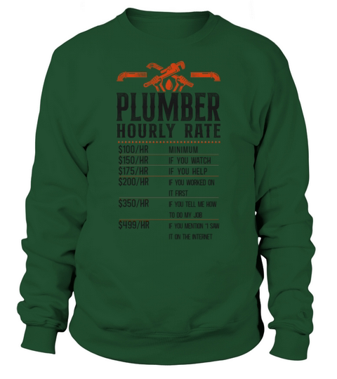 Plumbing Plumber Vintage Plumber Sweatshirt Unisex
