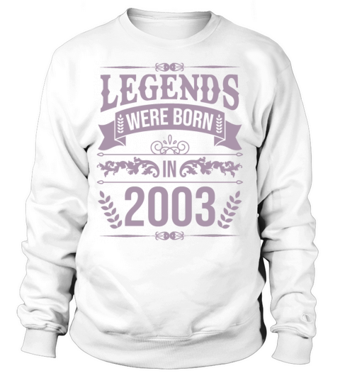 Vintage 2003 20th Birthday Gifts Men Women Sweatshirt Unisex