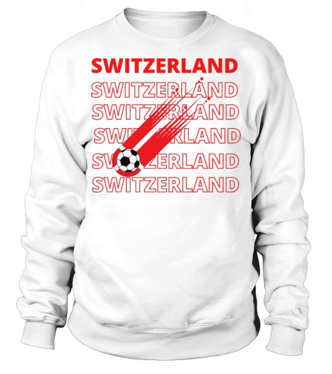 World Switzerland Soccer Vintage Sweatshirt Unisex