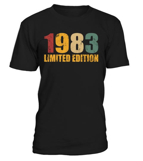 40th birthday vintage 1983 limited edition T-Shirt Unisex