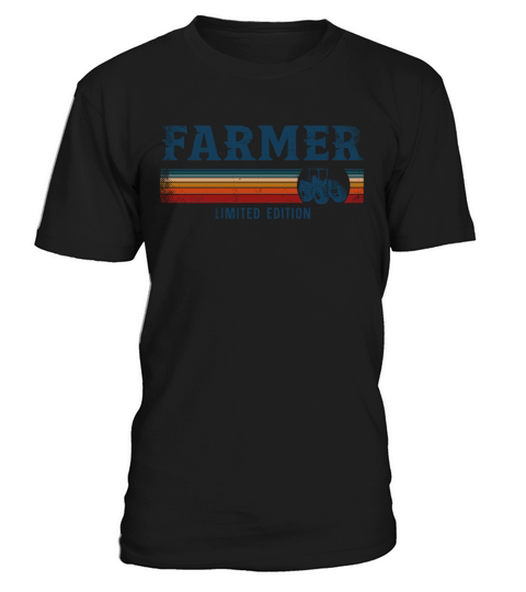 Farming Farmer Retro Vintage T-Shirt Unisex