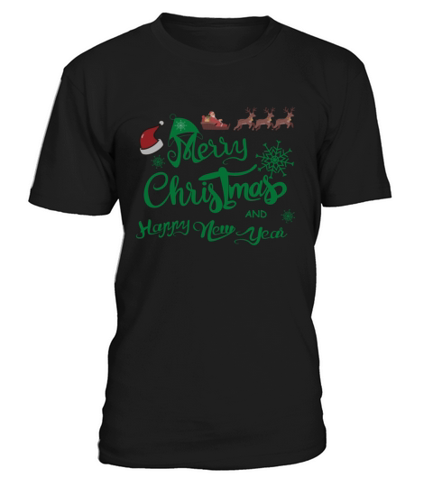 Merry Christmas and Happy New Year T-Shirt Unisex
