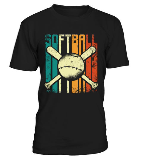 Retro Vintage Softball T-Shirt Unisex