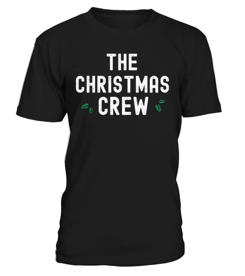 The Christmas Crew Pajama Group Funny Matching T-Shirt Unisex