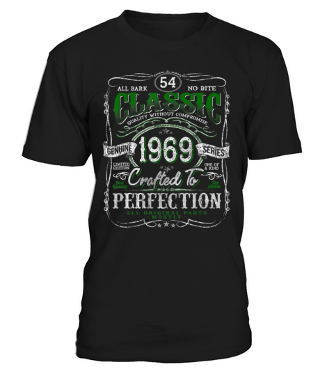 Vintage 1969 Limited Edition 54 Year old 54th T-Shirt Unisex
