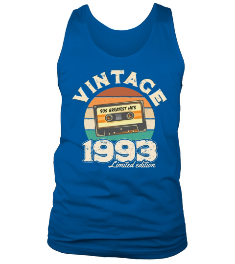 1993 Retro sunset cassette Tank Top Unisex