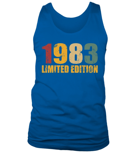 40th birthday vintage 1983 limited edition Tank Top Unisex