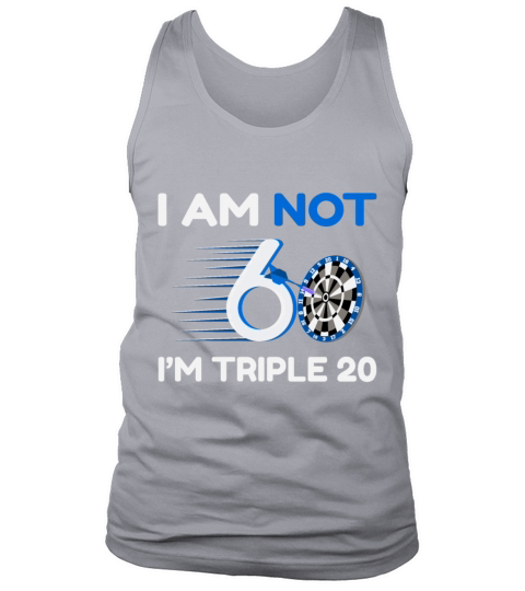 60th Birthday Darts Tank Top Unisex