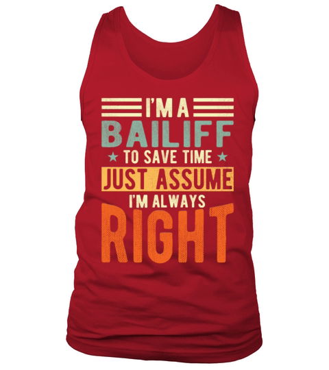 Bailiff Tank Top Unisex