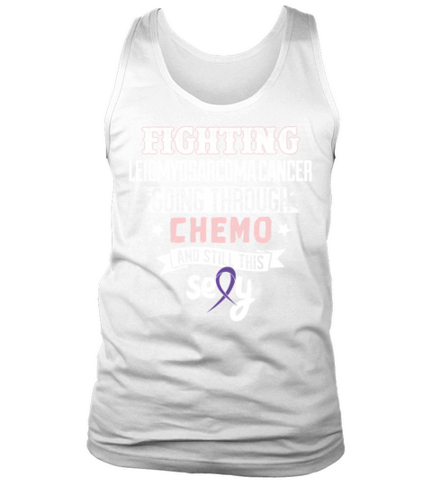 Chemo-Leiomyosarcoma Cancer Awareness Ribbon Shirt Tank Top Unisex