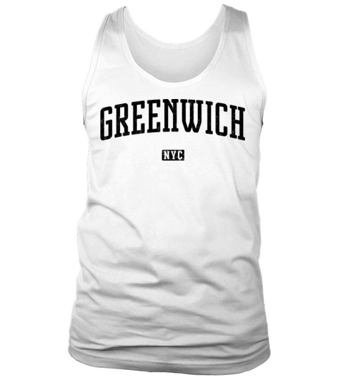 Greenwich New York City Vintage Tank Top Unisex
