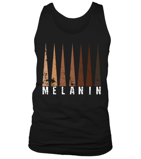 Melanin Colors Pride Black History Month Tank Top Unisex