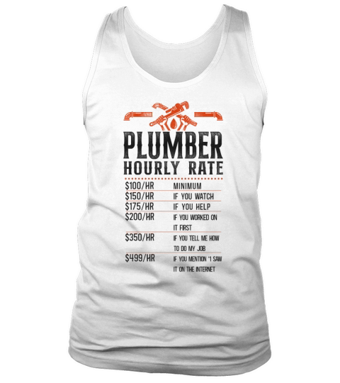 Plumbing Plumber Vintage Plumber Tank Top Unisex