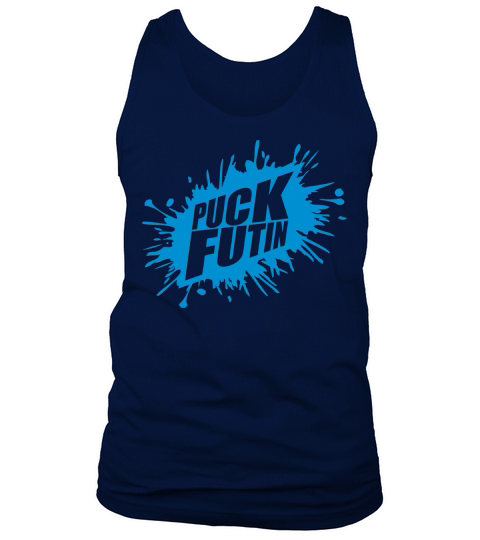 puck futin logo design Tank Top Unisex