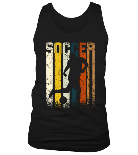Retro Vintage Soccer Tank Top Unisex