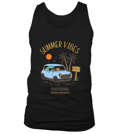 Summer Vibes California Tank Top Unisex