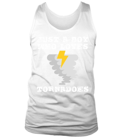 Tornado Tee For Boys Kids Hurricane Weather Chaser Tank Top Unisex