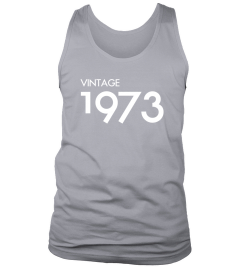 Vintage 1973 48 Years Old 48th Birthday Gift Tank Top Unisex