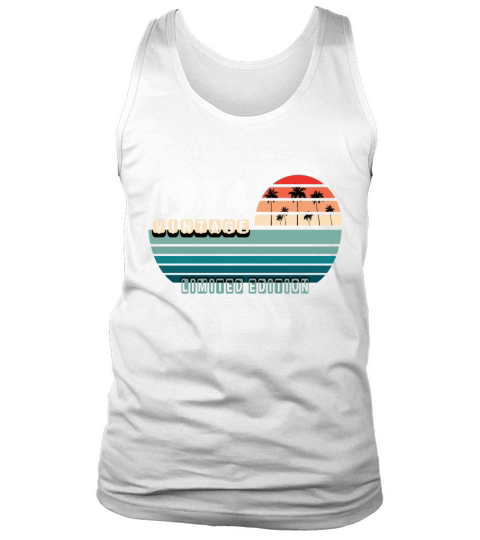 Vintage Birthday Birthday Retro 1974 Limited Tank Top Unisex